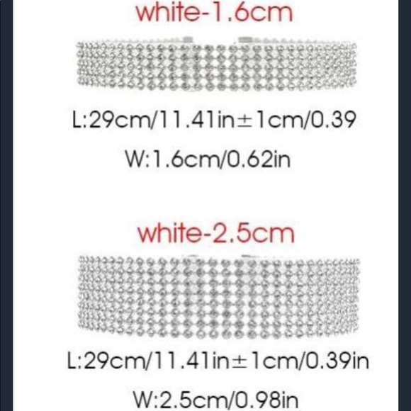 Rhinestone Choker - Picture 6 of 8
